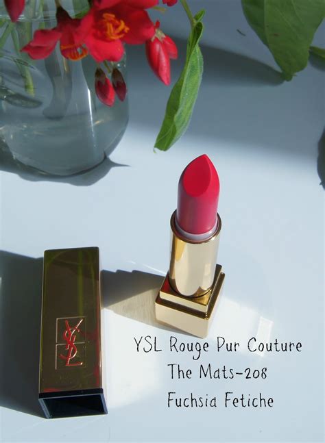 ysl matte lipstick 208|YSL matte lipstick review.